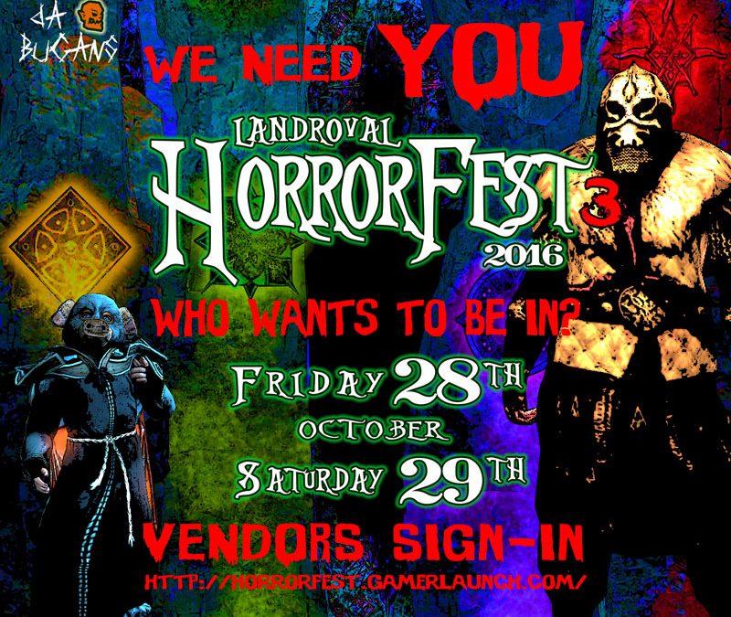 Horrorfest III – Bride of Buganstein : VENDORS SIGN-IN