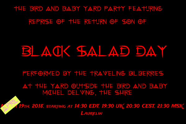 Black Salad Day 2018